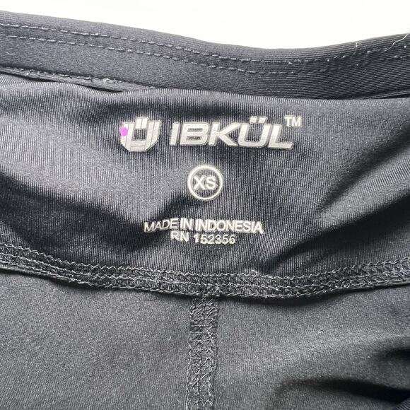 Ibkul Tennis Skirt Skort Womens Size XS Black Pleated Golf Pickleball Activewear - Picture 6 of 15